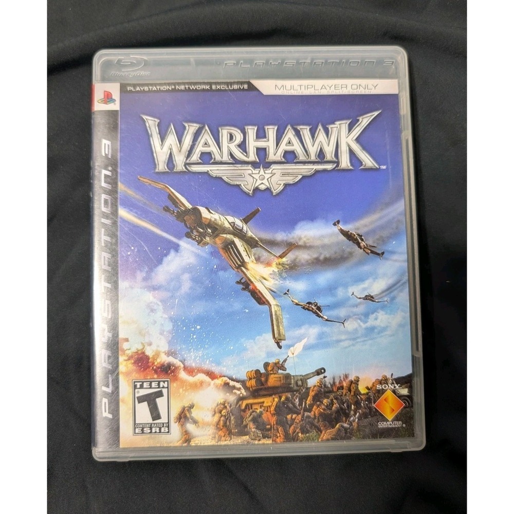 Warhawk Sony PlayStation 3 PS3 2007‎ CIB Complete Physical Manual Flight Shooter